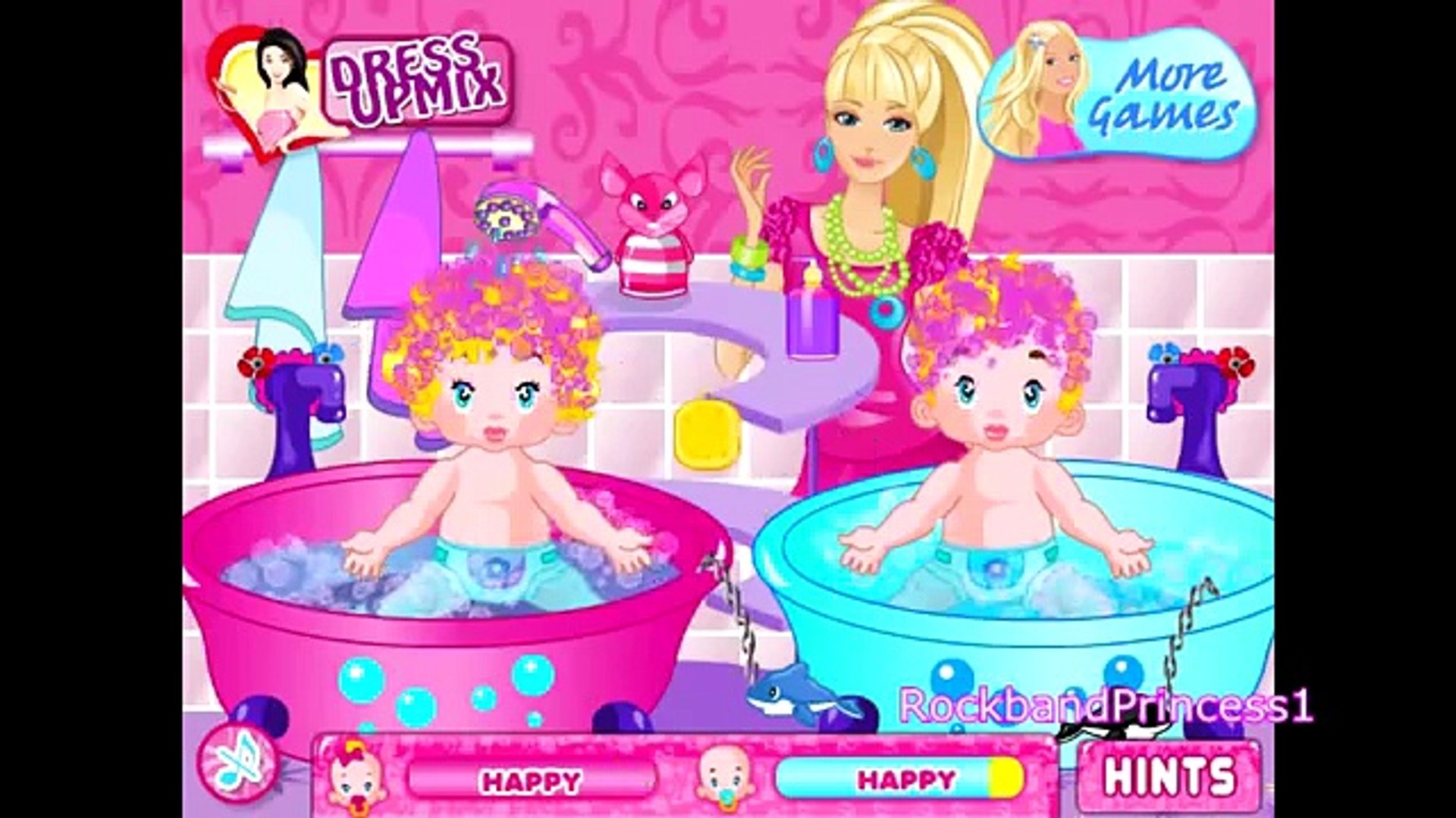 Barbie Playtime with the Twins Barbie The Babysitter Online Game – Видео  Dailymotion