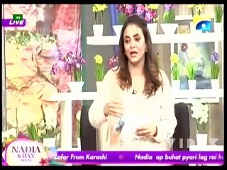 Nadia Khan Show - 23rd February 2016 - Part 4 - Danish Nawaz And Aroosa Siddique