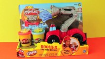 Play-Doh Boomer The Fire Truck Playdough Diggin Rigs Cozy Cone Fire Cars Micro Drifters 2014