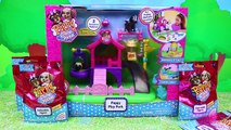 PUPPY IN MY POCKET Dog Play Park & Obstacle Course with Slide & Swings + BLIND BAGS Surprise Toys