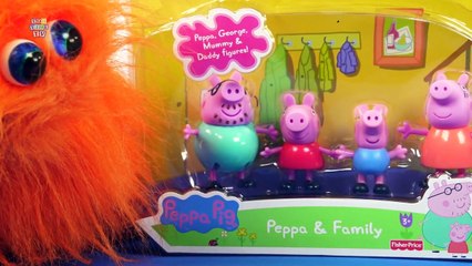 Peppa Pig Peepa & Family Figure Playset [Fisher Price] [Nick jr]