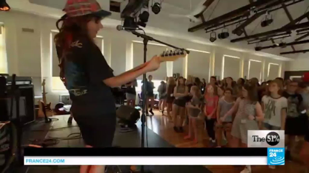 Girls rock! Empowering young women at music camp
