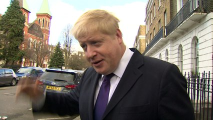 Boris plays down rift with PM over Europe