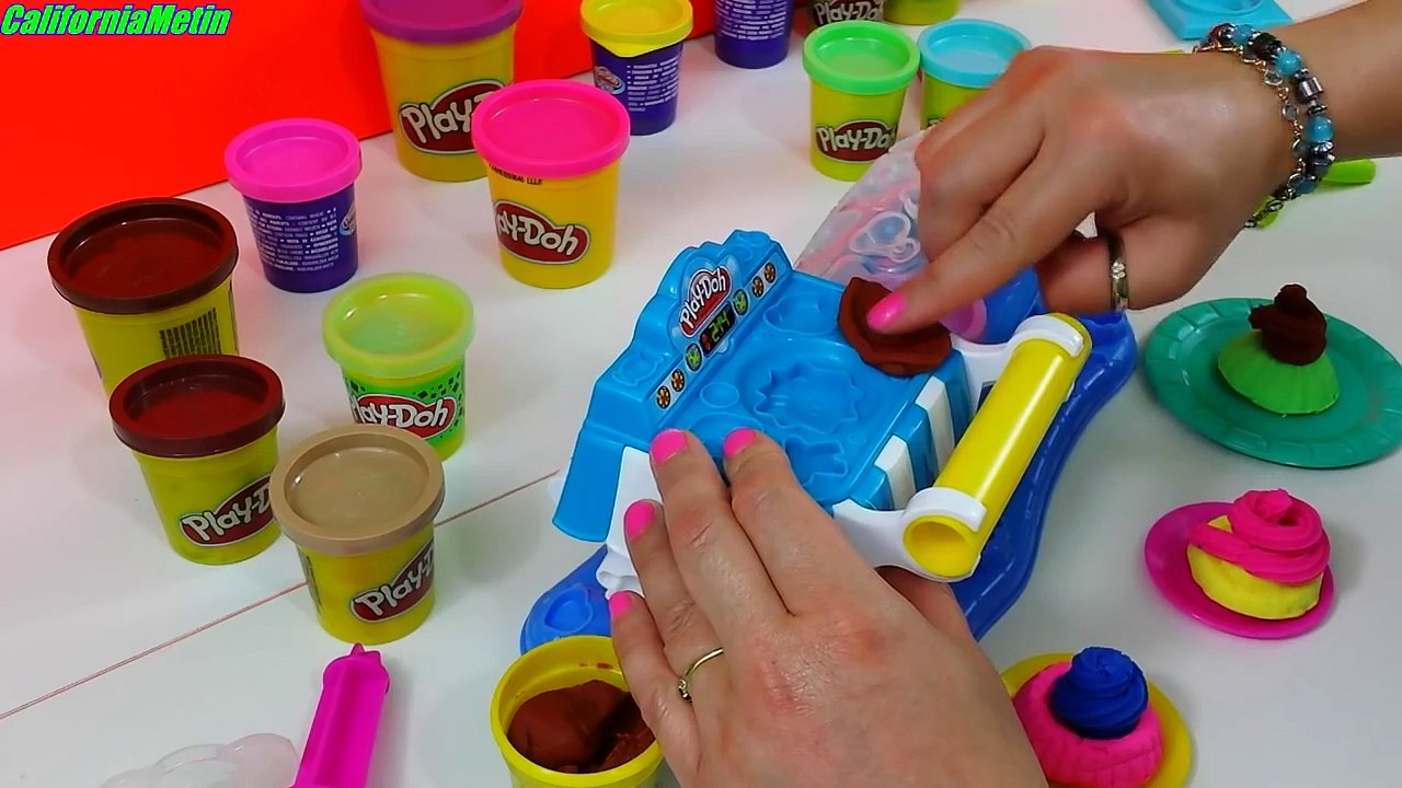 Play Doh Sweet Shoppe Double Desserts Candy Playset Playdough Hasbro Toys Review