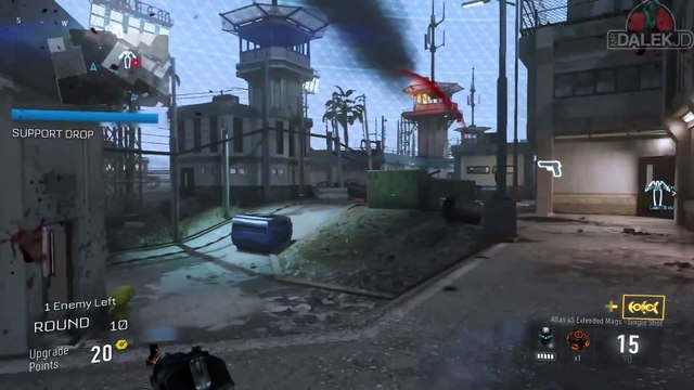 Call of Duty Advanced Warfare ZOMBIES GAMEPLAY! - RIOT Zombies Exo Survival Bonus Wave