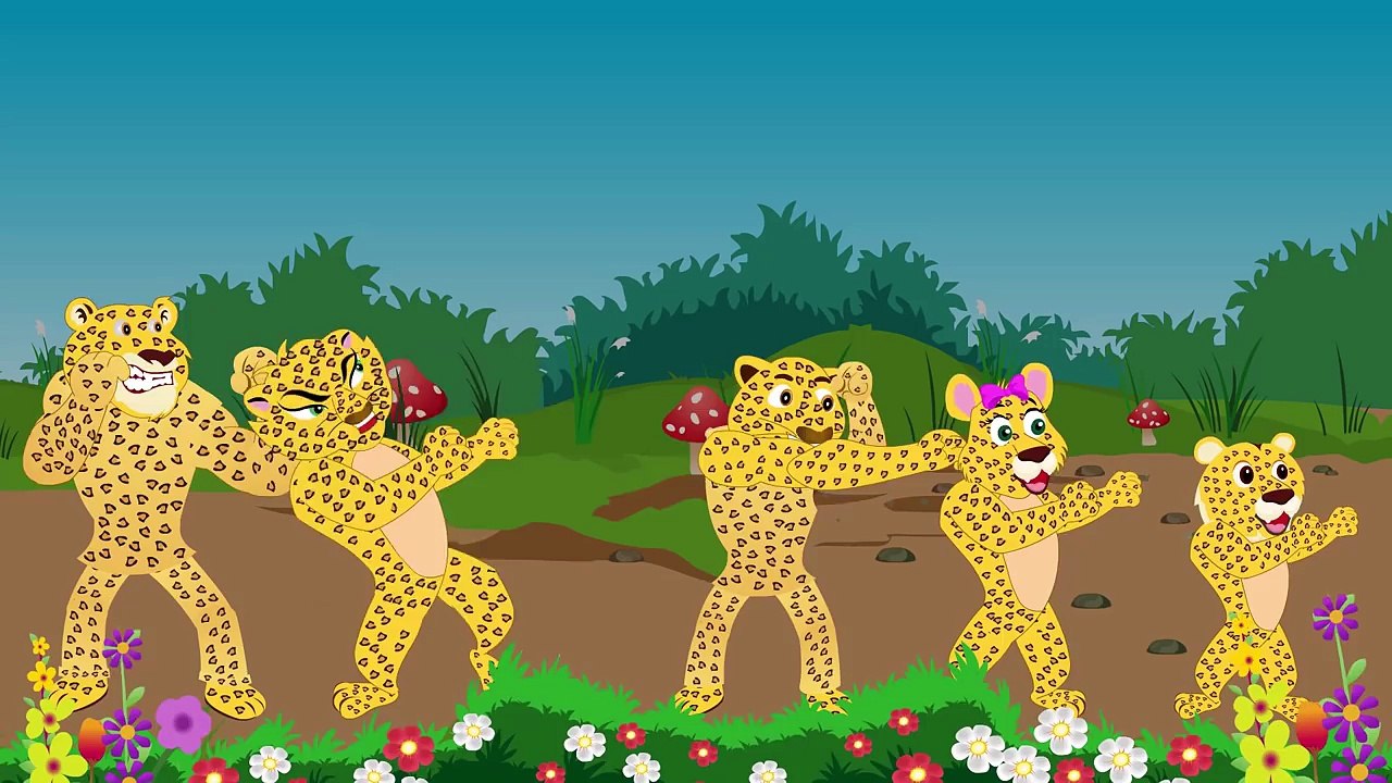 Finger Family | Finger Family Epic Battles Crazy Vs Cheetah and Leopard | Animals Cartoons Rhymes