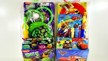 Surprise Toy Baskets Teenage Mutant Ninja Turtles Disney Pixar Cars 2 ToysRus Easter 2015 DCTC