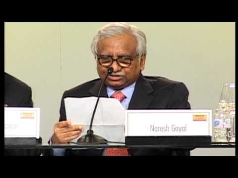 HT Leadership Summit Archives: Vijay Mallya Naresh Goyal with Praful patel part 1