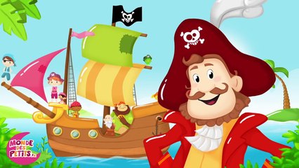 Les gentils pirates - chanson enfant - monde des petits