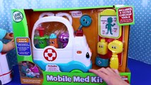 Baby Alive GETS HURT Needs Leap Frog Ambulance, Blood, Band-Aids for Boo Boos by DisneyCarToys
