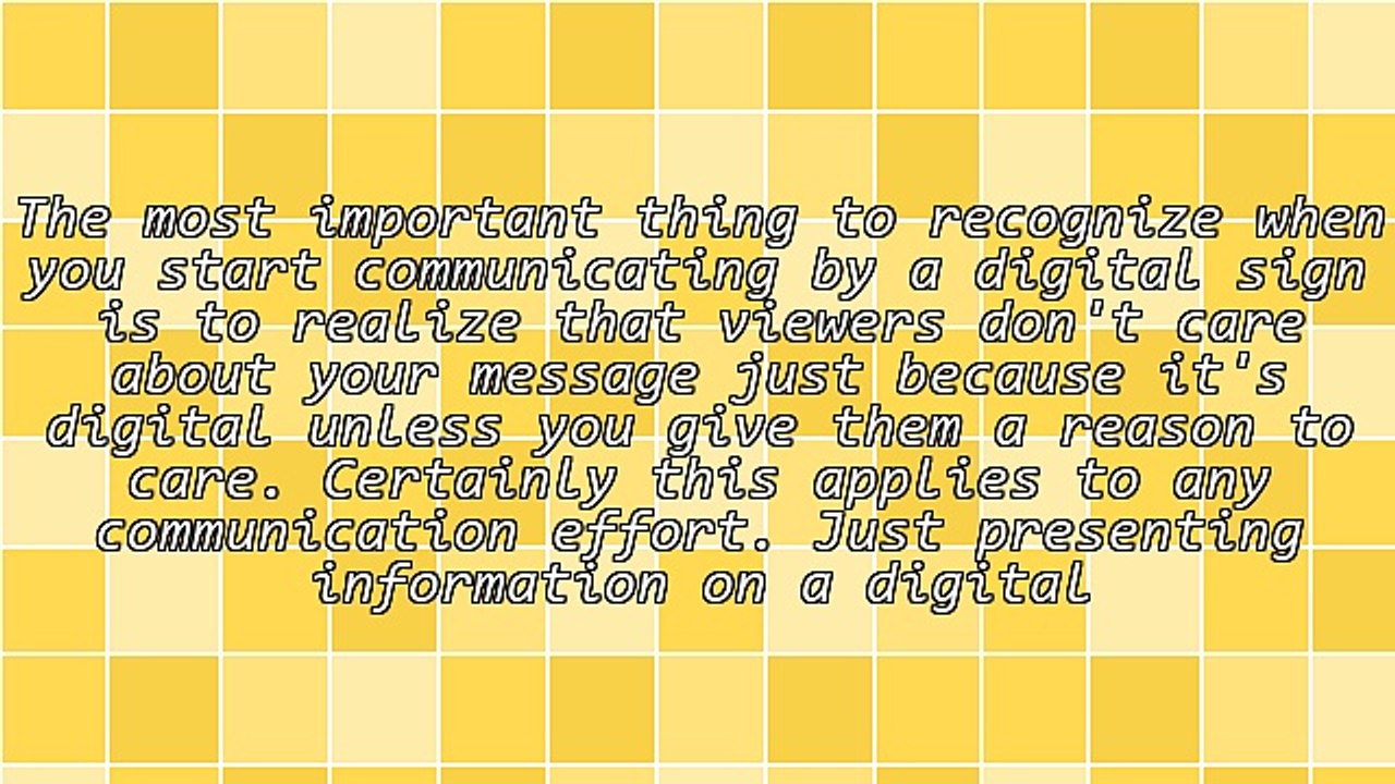 Digital Signage Strategy For Newbies