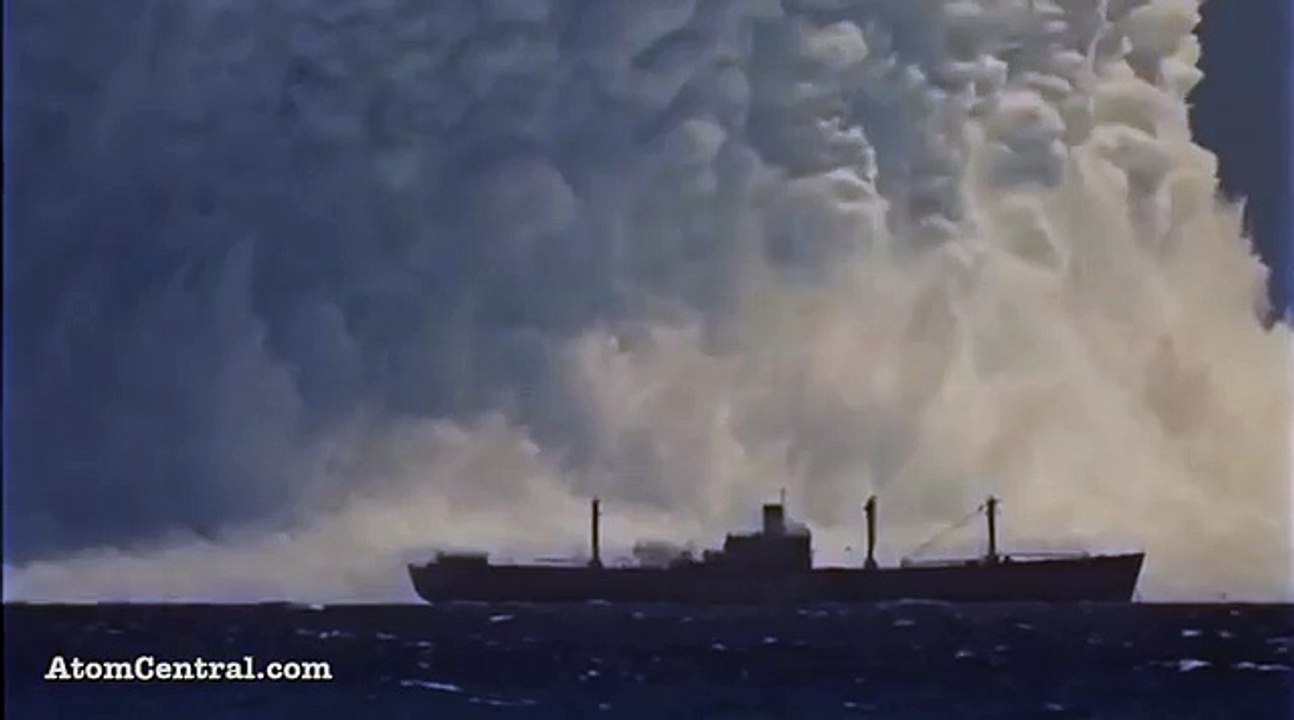 Atom Bombasının Gücü Hint Okyanusunda yapılan atom bombası d