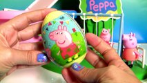 Giant Peppa Pig Mega Surprise Eggs Chupa Chups PlayDoh Picnic Basket Свинка Пеппа Чупа Чупс игрушки