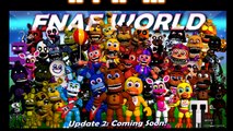 FNaF World New Animatronics! Update 2 Teaser | Animatronics Reaction | FNAF SFM
