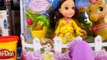Beauty And The Beast Belle Petite Pony Playdough Disney Princess Kinder Surprise Eggs Play Doh Sofia