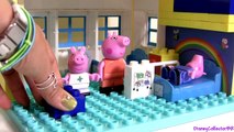Hospital da Peppa Pig Blocks Brinquedos de Blocos tipo Lego Duplo BR - Juguete Nurse Peppa Pig