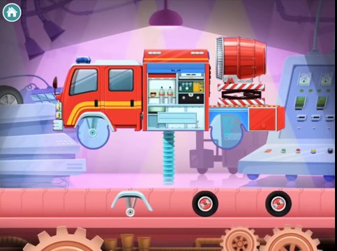 Мультики Про Машинки Для Детей От 3 Лет Развивающие. Конструктор Собираем Пожарную Машину.