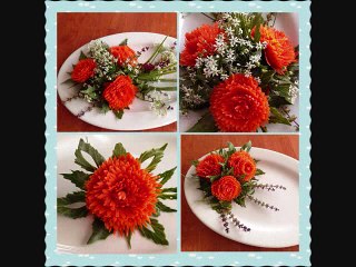 Chuncarve Holiday Garnish - แกะสลักผักแต่งจาน