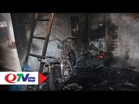 Cháy lớn nhà trọ tại Cẩm Phả | QTV