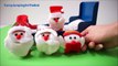 Five Little Snowman Santa Claus Christmas Song Jumping On The Bed Nursery Rhymes