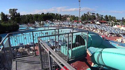 Azzurro Twist Water Slide at Odissea 2000