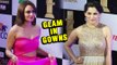 Zee CINE Awards 2016 | Amruta Khanvilkar & Priya Bapat in Glamorous Hot Gowns