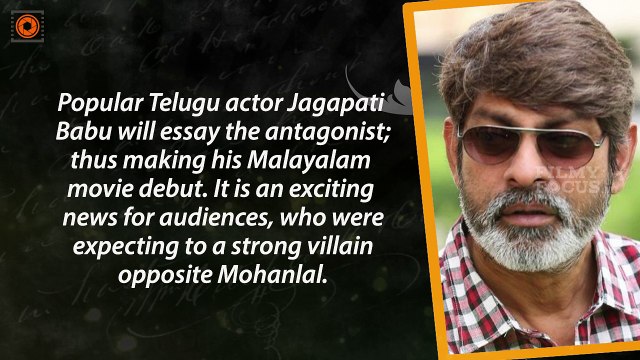 Meet Mohanlal's Villain In Puli Murugan || Popular Telugu actor Jagapati Babu