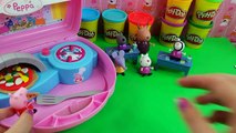 Play doh Pizza How to make Pizza MARGHERITA whit Peppa pig