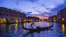 Boat tour in Venice, Italy. Documentary - Venetian Boatbuilder.