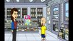 GoAnimate Commentary: Caillou Steals from Wal-Mart and Gets Grounded