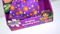 Dora The Explorer Singing Birthday Doll Play Doh Surprise Eggs Playdough Cake Dora Songs