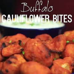 Buffalo Cauliflower Bites