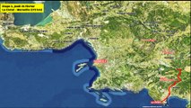 Tour de La Provence : le tracé animé de la 3e étape La Ciotat-Marseille