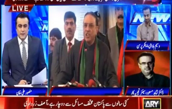 Dr Shahid Masood analysis on Zardari's recent U-turn regarding Army Chief