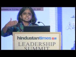 HT Leadership Summit 2010 - Sunita Narayan and Jairam Ramesh - Environment vs. Development