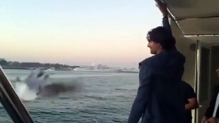 Mohammad Irfan Catches The Flying Bird In Dubai