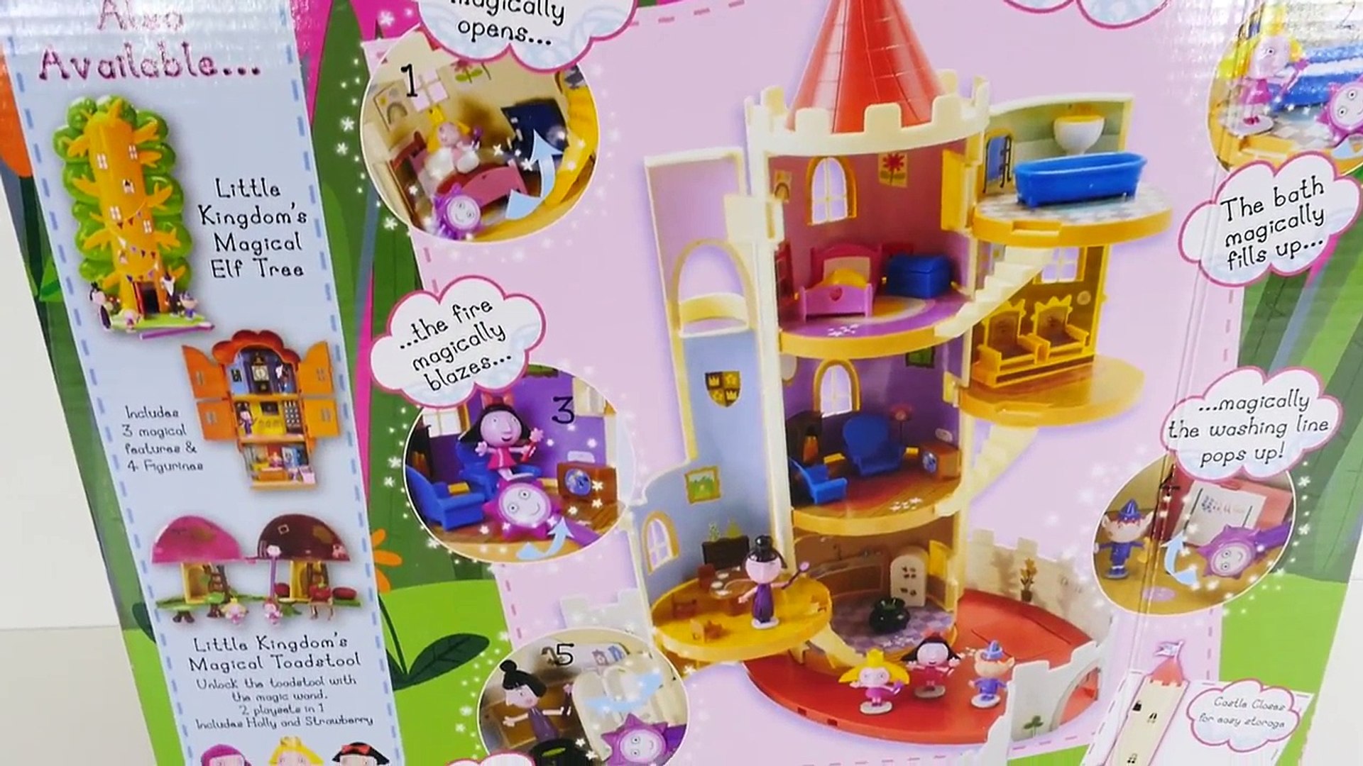 ben and holly little castle magical playset