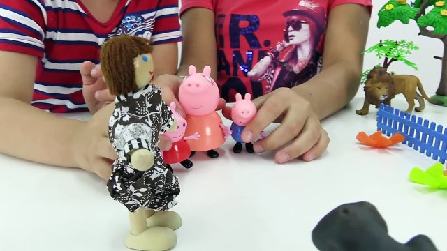 СВИНКА ПЕППА и Зоопарк. Видео для детей. Дикие животные и Морские обитатели