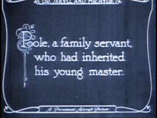 Dr. Jekyll and Mr. Hyde - Film 1