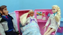 Barbie Pregnant Baby Birth Story 3 Doctor Elsa DisneyCarToys Disney Frozen Prince Hans Bab