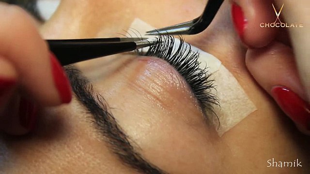 Наращивание ресниц. Длинные густые и красивые ресницы