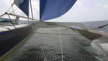 À bord du trimaran MACIF pendant la TJV2015 ! #4