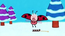 Especial de Navidad - Louie dibujame un reno y un pingüino | Dibujos animados para niños