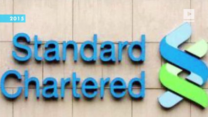 Standard Chartered Drops After First Annual Loss Since 1989