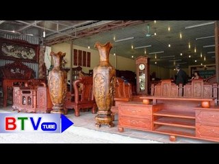 Làng gỗ mỹ nghệ Tam Sơn: Đầu ra còn "yếu" | BTV