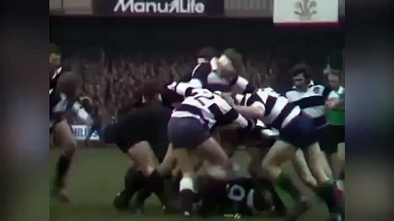 Barbarians vs All Blacks Rugby Edwards e la più grande meta (720p Full HD)