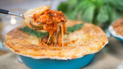 This Pizza Pot Pie Is Like Personal-Size Deep Dish