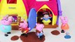 Свинка Пеппа на русском - мультик из игрушек : Свинка Пеппа и Джордж купаются в луже