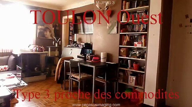 TOULON IMMOBILIER Vente appartement T3 Toulon - Cave et double vitrage
