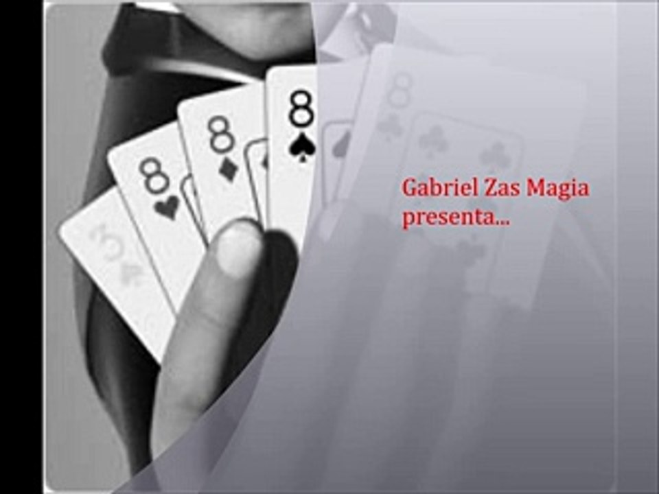 Truco de magia - Cartas cambiantes.